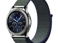 Curea ceas Smartwatch Samsung Galaxy Watch 46mm, Samsung Watch Gear S3, iUni 22 mm Soft Nylon Sport